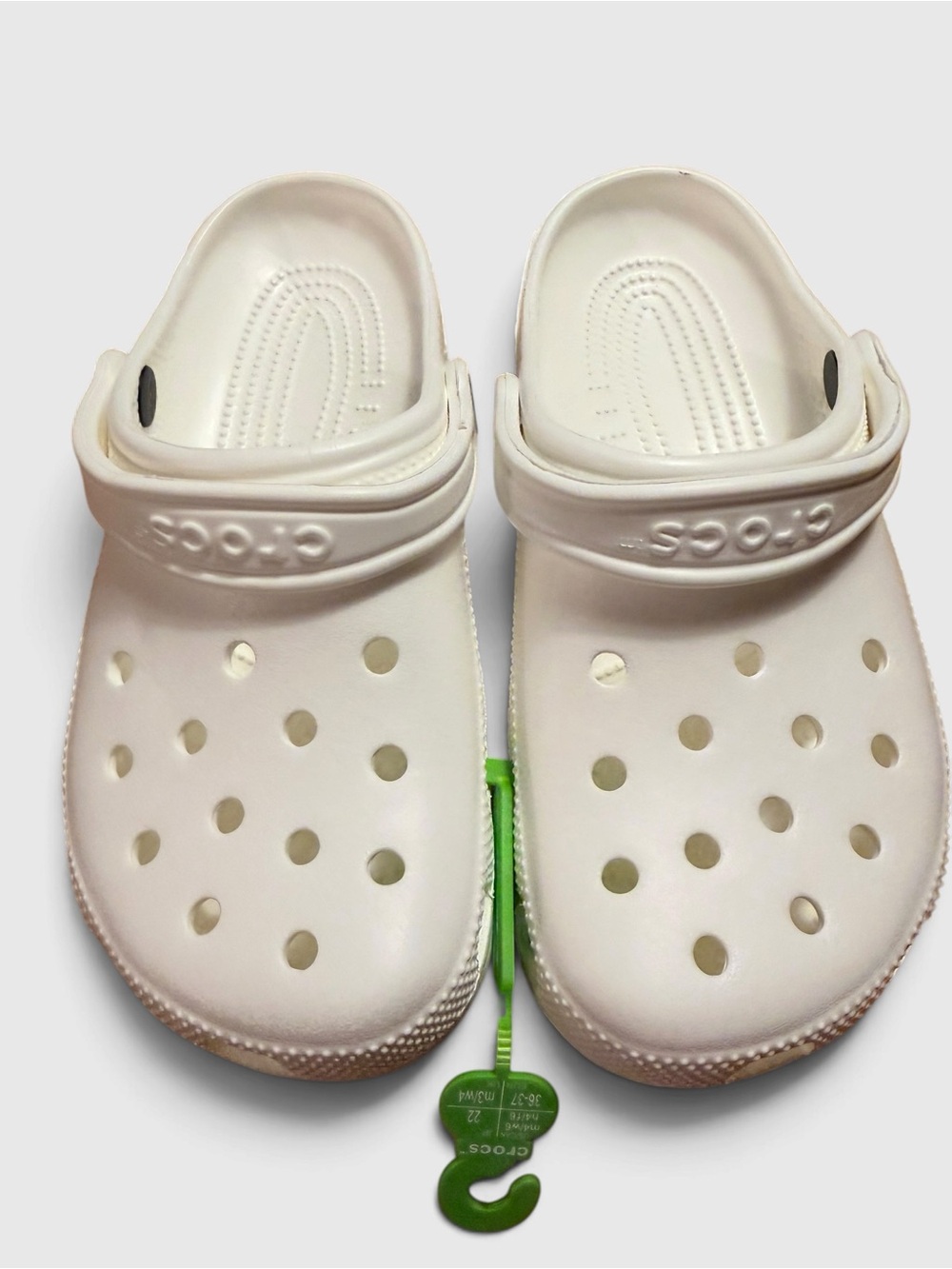 CROCS Kids Classic Clogs - White